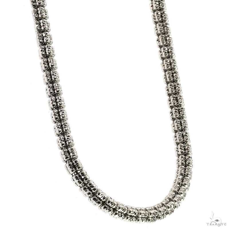 .925 Silver Iced Link Chain 5mm 18 Inches 70103 - Image 2