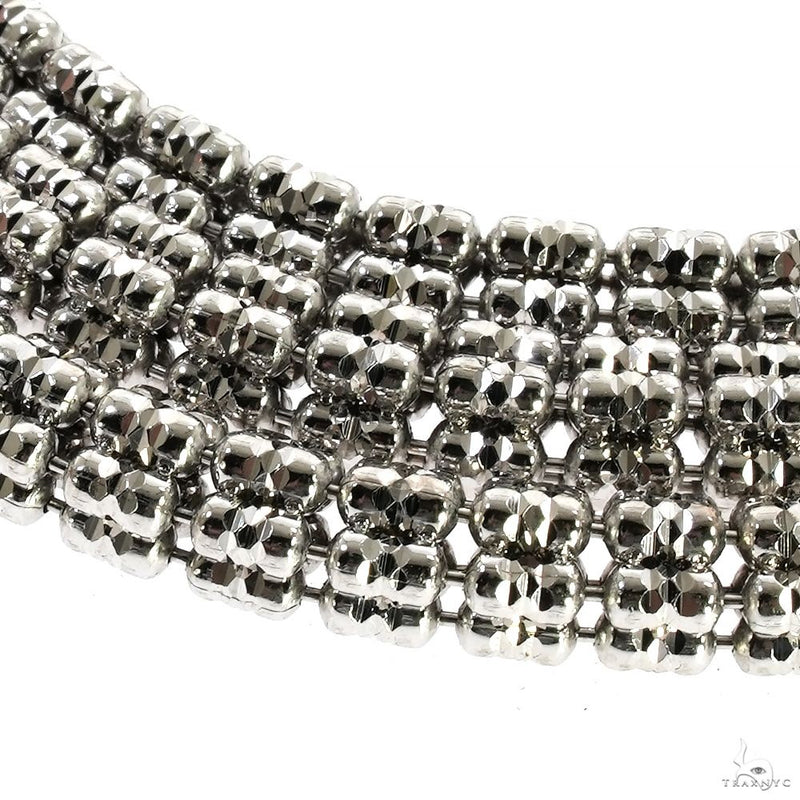 .925 Silver Iced Link Chain 5mm 18 Inches 70103 - Image 4