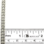 .925 Silver Iced Link Chain 5mm 18 Inches 70103 - Image 7