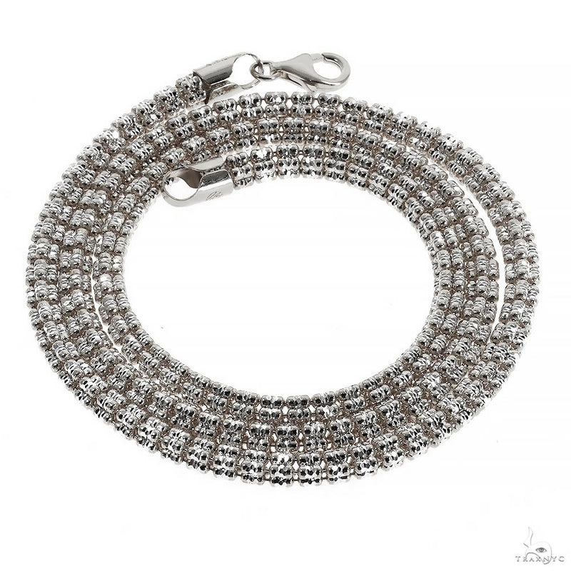 .925 Silver Iced Link Chain 5mm 20 Inches 70102 - Image 3