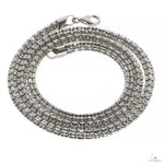 .925 Silver Iced Link Chain 5mm 22 Inches 70101 - Image 3