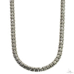 .925 Silver Iced Link Chain 5mm 24 Inches 70100 - Image 1