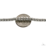 .925 Silver Iced Link Chain 5mm 24 Inches 70100 - Image 6