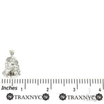 .925 Silver Jesus Pendant Set 69930 - Image 5