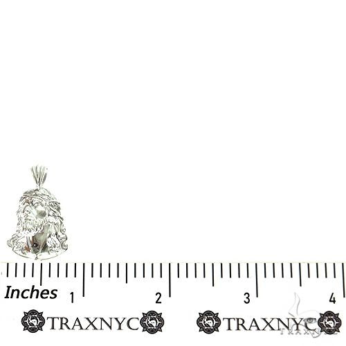 .925 Silver Jesus Pendant Set 69930 - Image 5