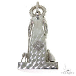 .925 Silver Large St. Lazarus Pendant 67744 - Image 4