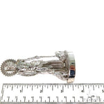 .925 Silver Large St. Lazarus Pendant 67744 - Image 6