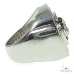 .925 Silver Light Medusa Diamond Ring 66463 - Image 3