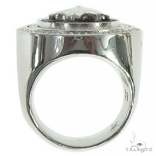 .925 Silver Light Medusa Diamond Ring 66463 - Image 5
