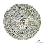 .925 Silver Medusa Diamond Ring 67732 - Image 2
