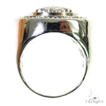 .925 Silver Medusa Diamond Ring 67732 - Image 4