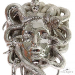 .925 Silver Medusa Pendant 68164 - Image 3