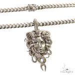 .925 Silver Medusa Pendant Set 69582 - Image 3