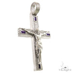 .925 Silver Midnight Redemption Cross Pendant 69572 - Image 2