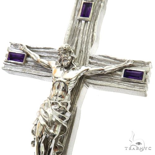 .925 Silver Midnight Redemption Cross Pendant Set 69686 - Image 3