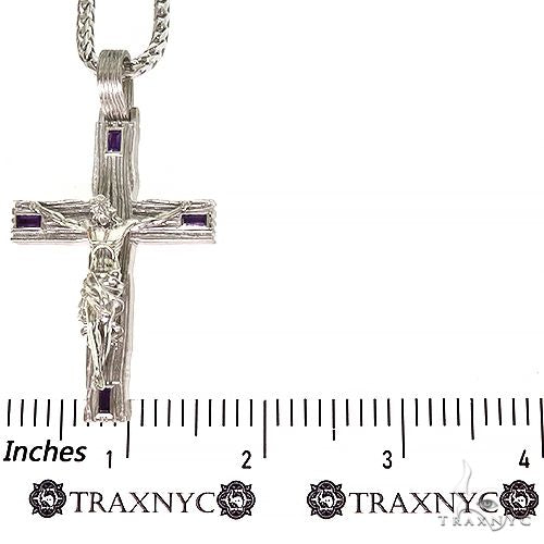 .925 Silver Midnight Redemption Cross Pendant Set 69686 - Image 5