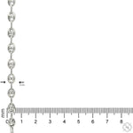 .925 Silver No Talk No Hear No See Skull Pendant Set 70852 - Image 10