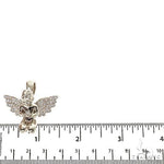 .925 Silver Praying Angel Diamond Pendant 68832 - Image 5