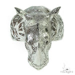 .925 Silver Rhino Ring 66470 - Image 2