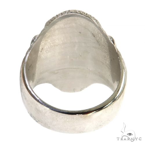 .925 Silver Rhodolite Gorilla Ring 68946 - Image 4