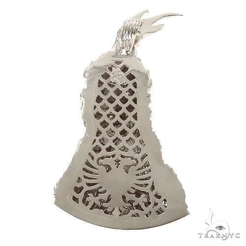 .925 Silver Skanderbeg Albanian Military Commander Pendant 67432 - Image 4