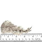 .925 Silver Skanderbeg Albanian Military Commander Pendant 67432 - Image 6