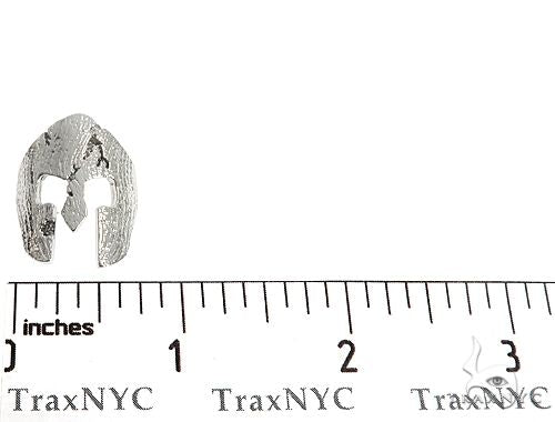 .925 Silver Spartan Mask Pendant 66814 - Image 5