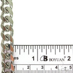 .925 Silver Spikes Crown Jesus Head Pendant Set 69128 - Image 8