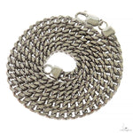 .925 Silver Spikes Crown Jesus Head Pendant Set 70033 - Image 7