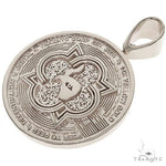 .925 Silver TraxNYC Spinning Bitcoin Pendant With Franco Chain Set 67384 - Image 5