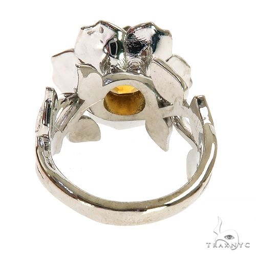 .925 Silver Sunlit Rose Ring 69996 - Image 4